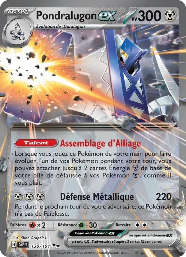 Pondralugon-ex - 130/252 - Étincelles Déferlantes