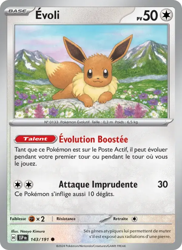 Évoli - 143/252 - Étincelles Déferlantes