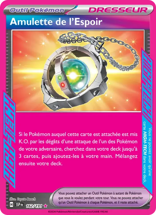 Amulette de l'Espoir - 162/252 - Étincelles Déferlantes