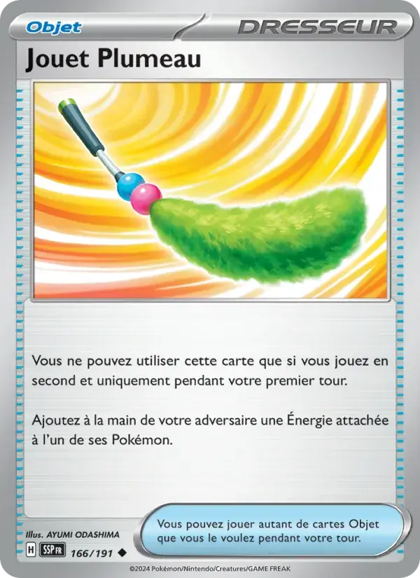 Jouet Plumeau - 166/252 - Étincelles Déferlantes