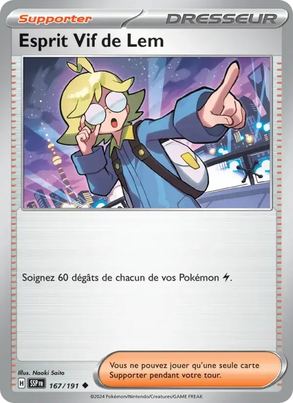 Esprit Vif de Lem - 167/252 - Étincelles Déferlantes