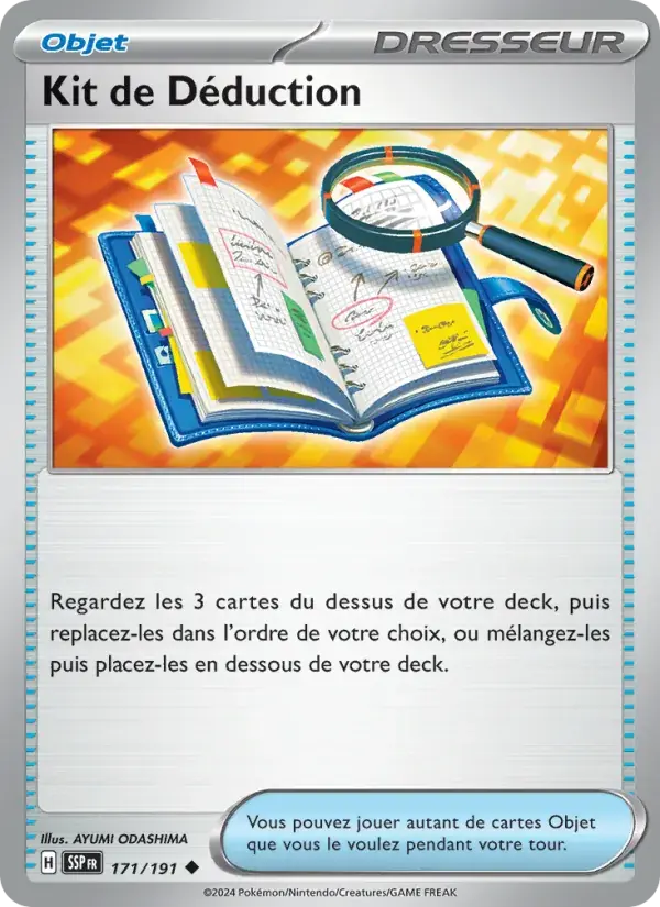 Kit de Déduction - 171/252 - Étincelles Déferlantes