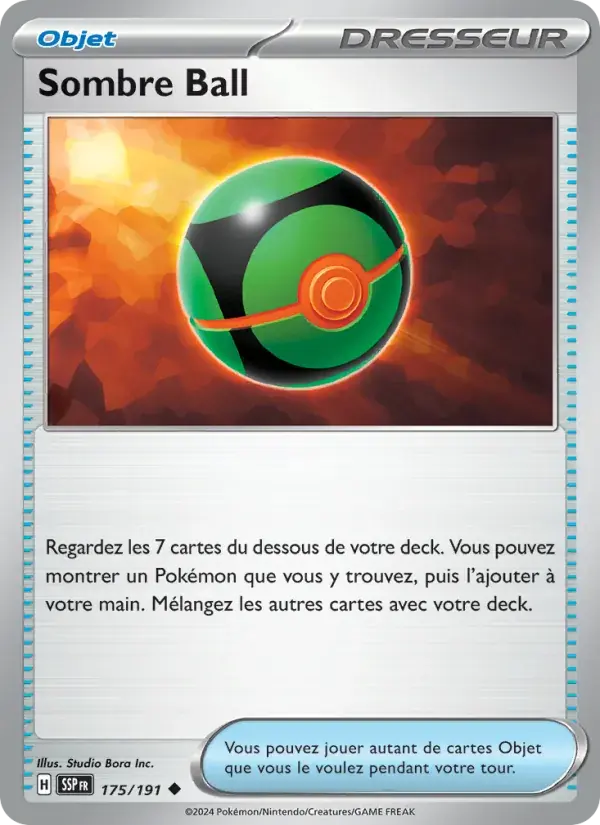 Sombre Ball - 175/252 - Étincelles Déferlantes