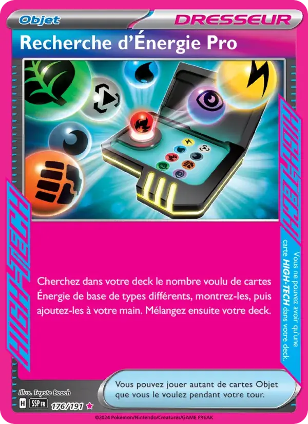 Recherche d'Énergie Pro - 176/252 - Étincelles Déferlantes