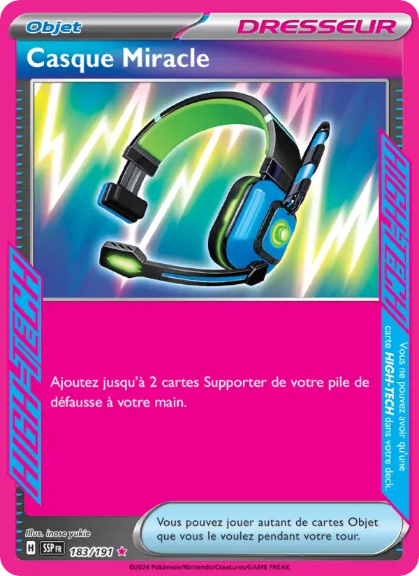 Casque Miracle - 183/252 - Étincelles Déferlantes