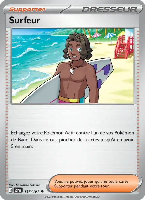 Surfeur - 187/252 - Étincelles Déferlantes