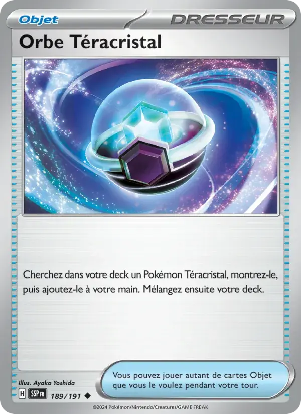 Orbe Téracristal - 189/252 - Étincelles Déferlantes