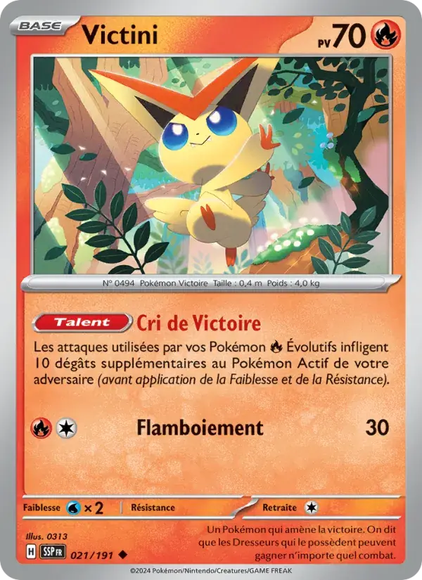 Victini - 021/252 - Étincelles Déferlantes