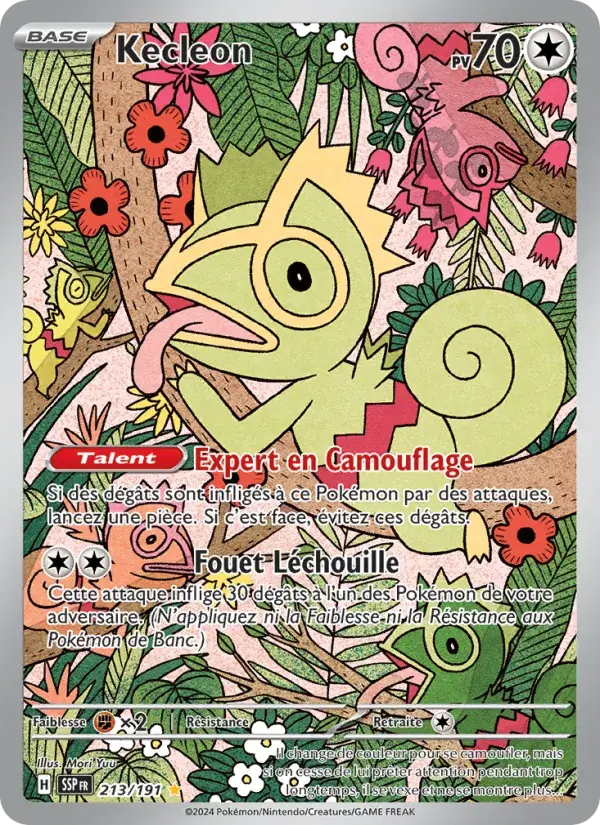 Kecleon - 213/252 - Étincelles Déferlantes