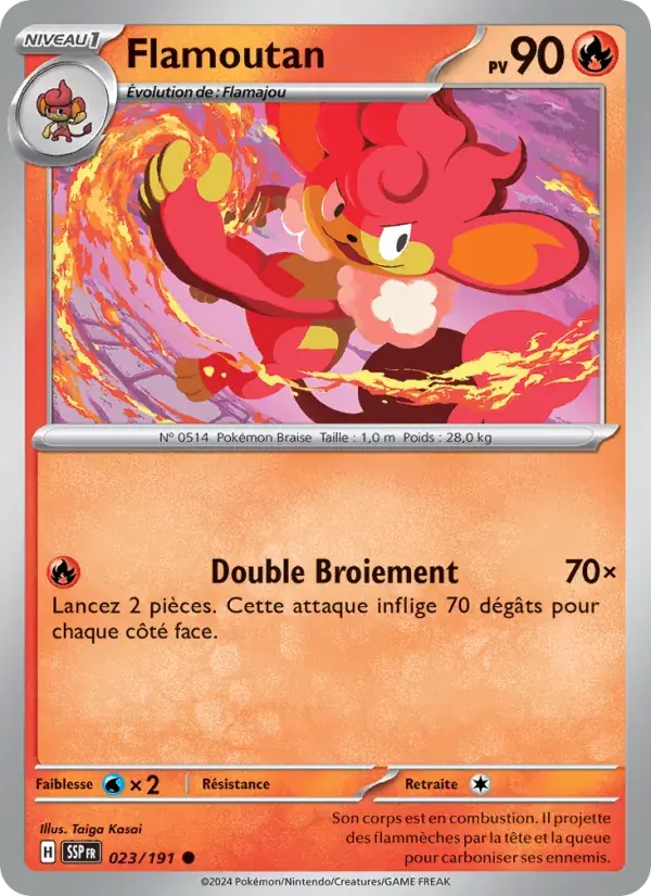 Flamoutan - 023/252 - Étincelles Déferlantes