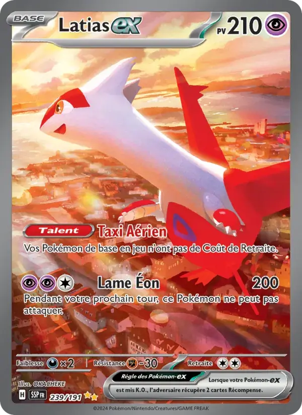 Latias-ex - 239/252 - Étincelles Déferlantes