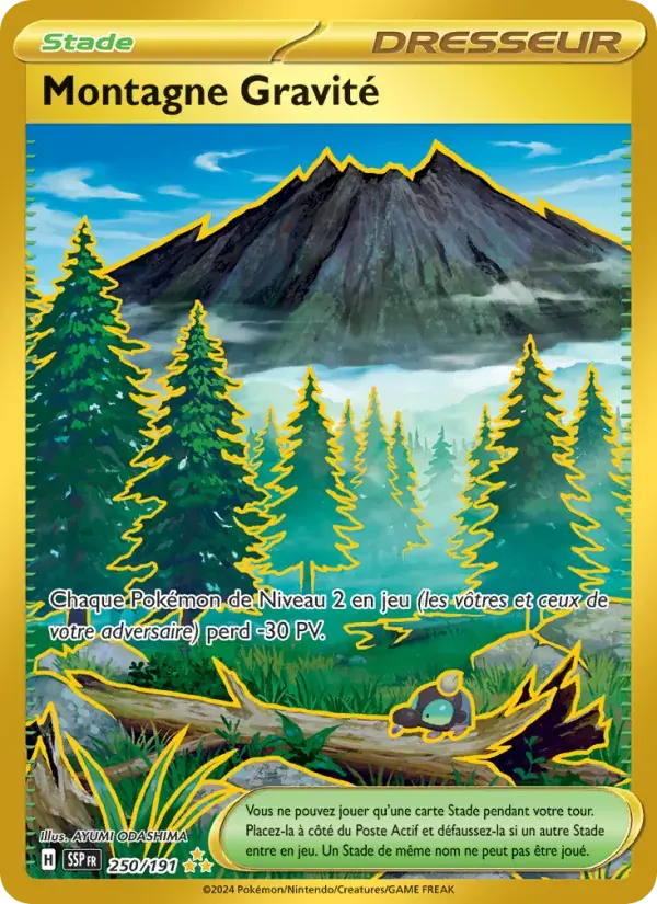 Montagne Gravité - 250/252 - Étincelles Déferlantes