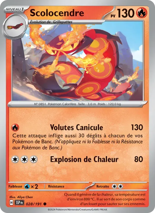 Scolocendre - 028/252 - Étincelles Déferlantes