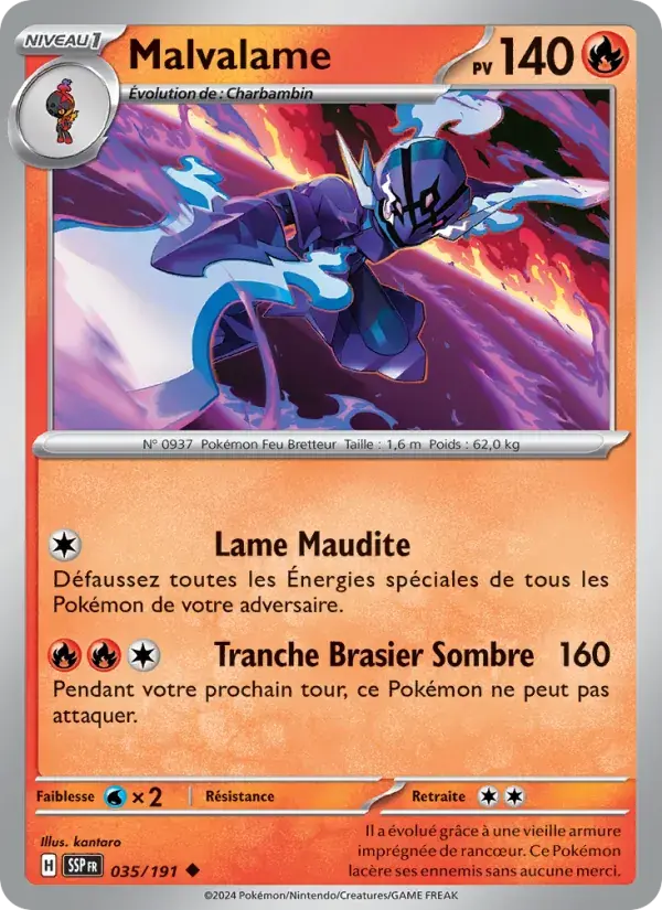 Malvalame - 035/252 - Étincelles Déferlantes
