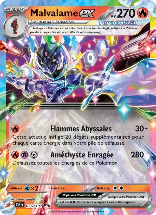 Malvalame-ex - 036/252 - Étincelles Déferlantes