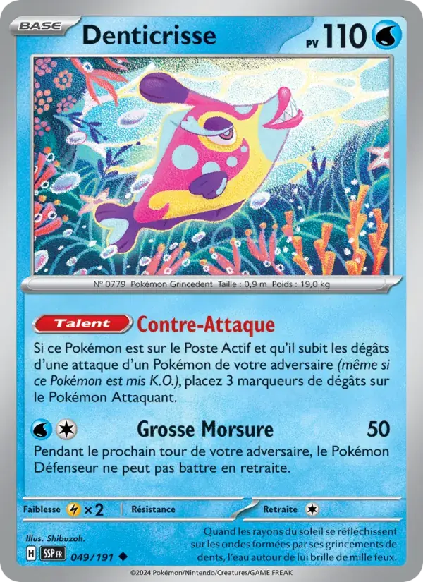 Denticrisse - 049/252 - Étincelles Déferlantes