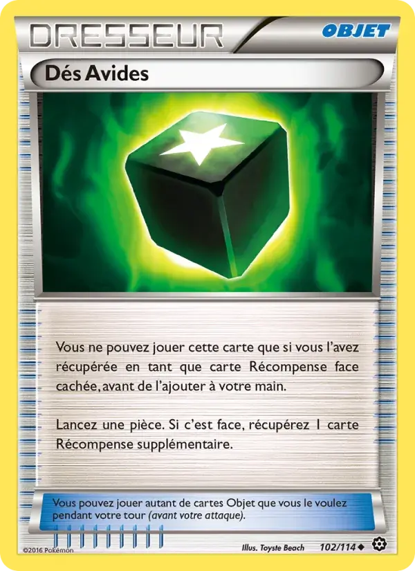 Dés Avides - 102/116 - Offensive Vapeur