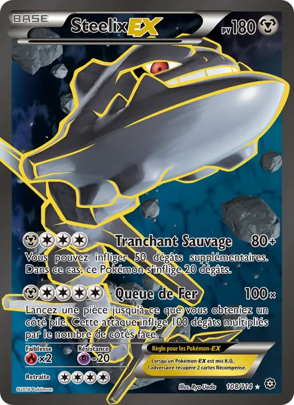 Steelix EX - 108/116 - Offensive Vapeur