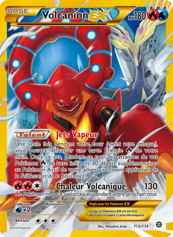 Volcanion EX - 115/116 - Offensive Vapeur