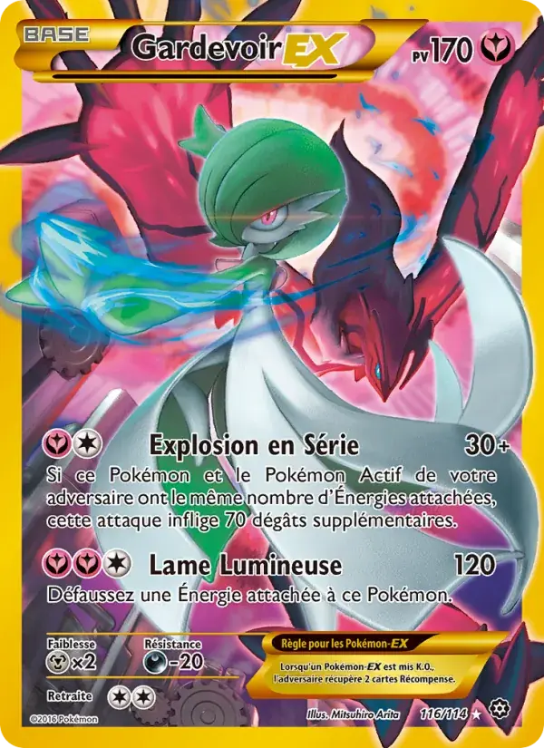 Gardevoir EX - 116/116 - Offensive Vapeur