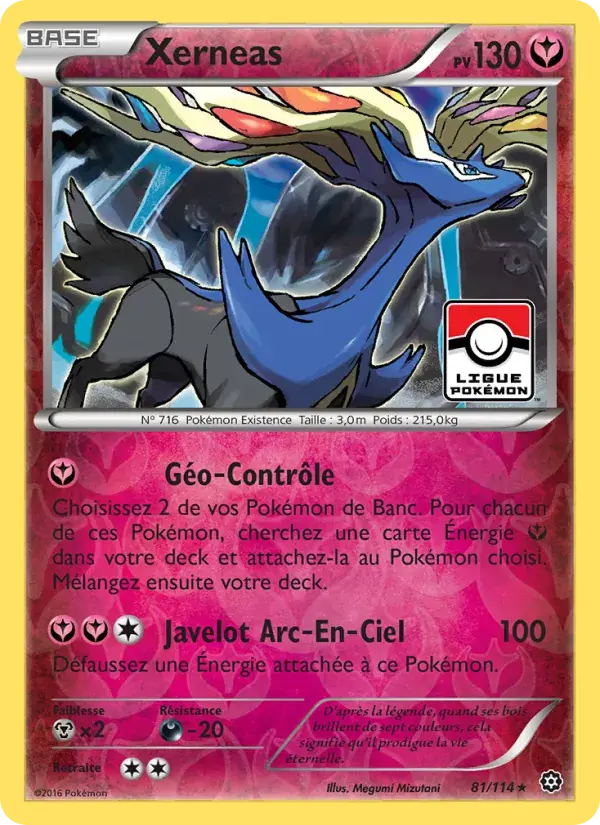 Xerneas - 81/116 - Offensive Vapeur