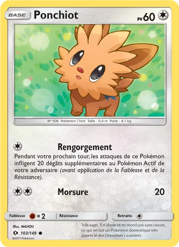 Ponchiot - 103/163 - Soleil et Lune
