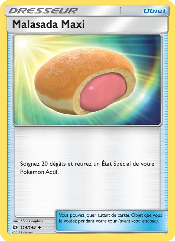 Malasada Maxi - 114/163 - Soleil et Lune