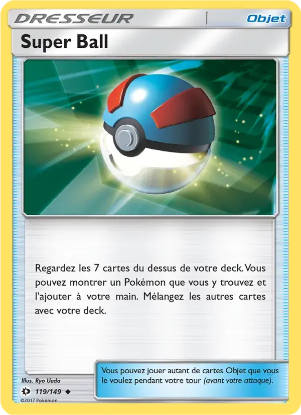 Super Ball - 119/163 - Soleil et Lune