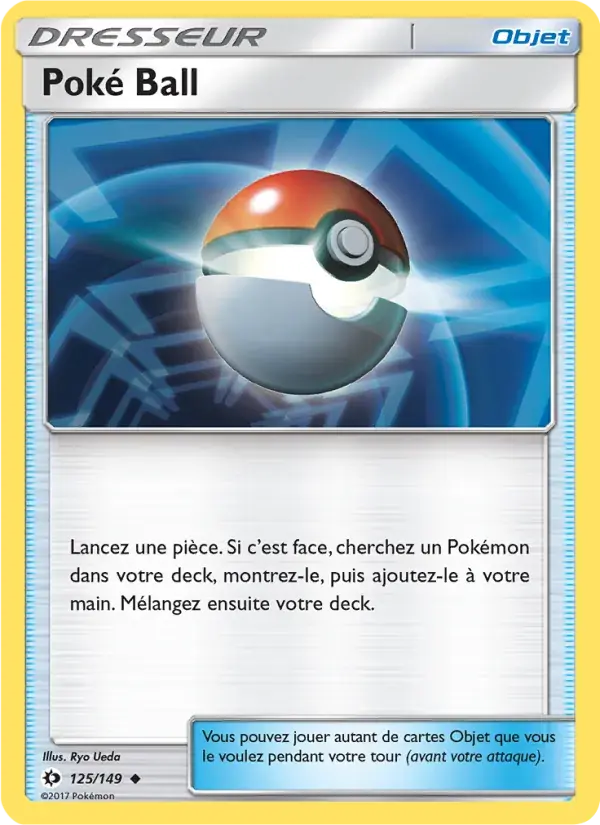 Poké Ball - 125/163 - Soleil et Lune