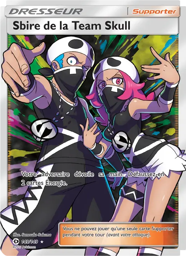 Sbire de la Team Skull - 149/163 - Soleil et Lune