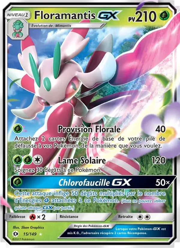Floramantis GX - 15/163 - Soleil et Lune
