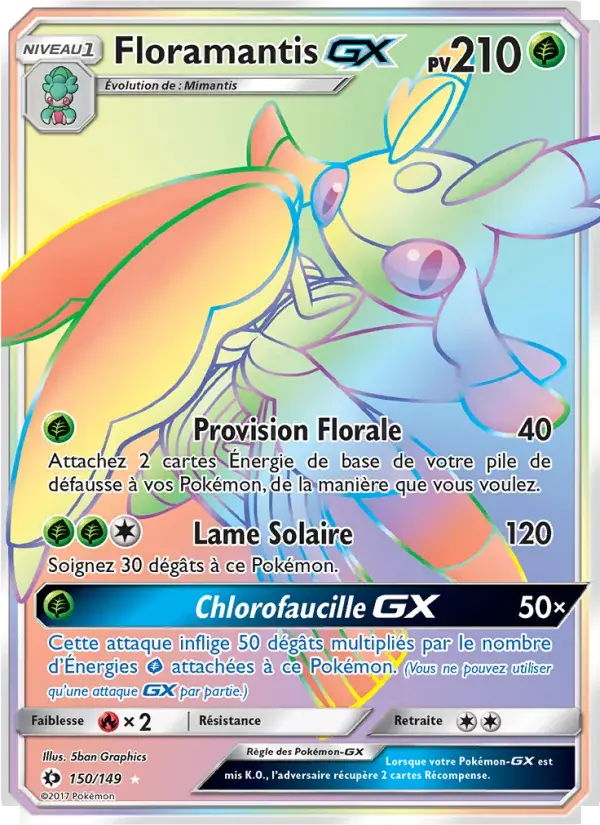 Floramantis GX - 150/163 - Soleil et Lune