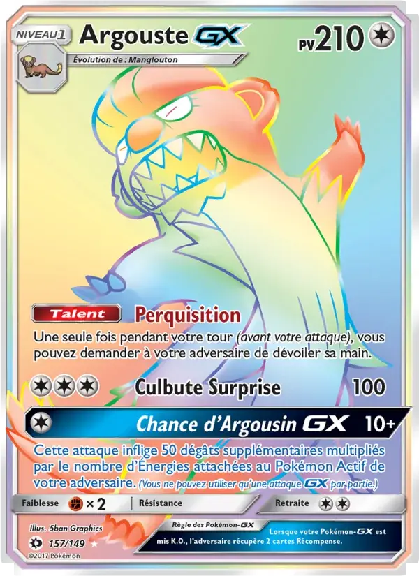 Argouste GX - 157/163 - Soleil et Lune