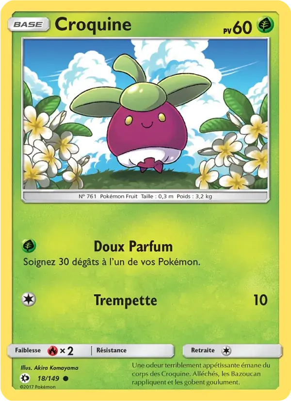 Croquine - 18/163 - Soleil et Lune