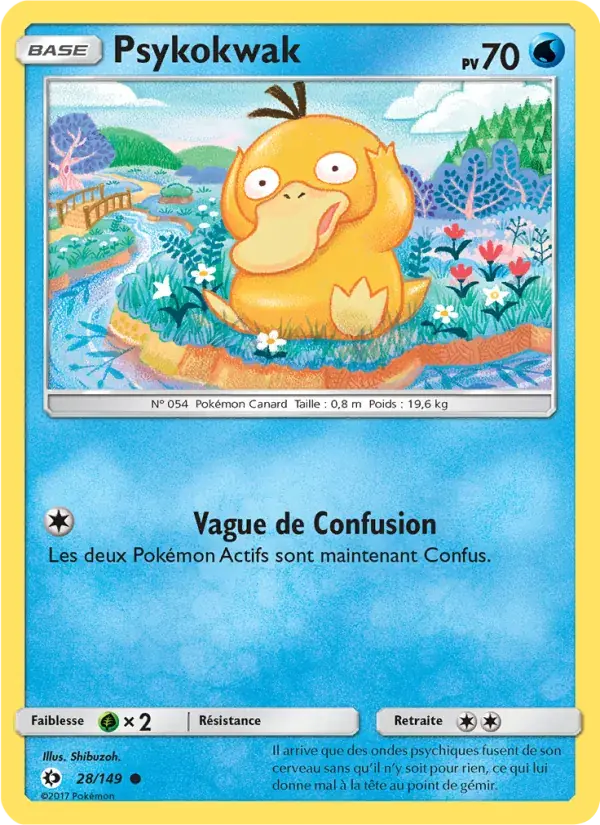 Psykokwak - 28/163 - Soleil et Lune