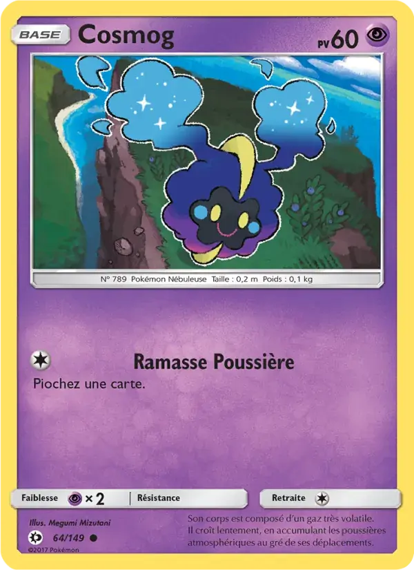 Cosmog - 64/163 - Soleil et Lune