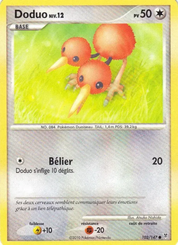 Doduo - 102/162 - Vainqueurs Suprêmes