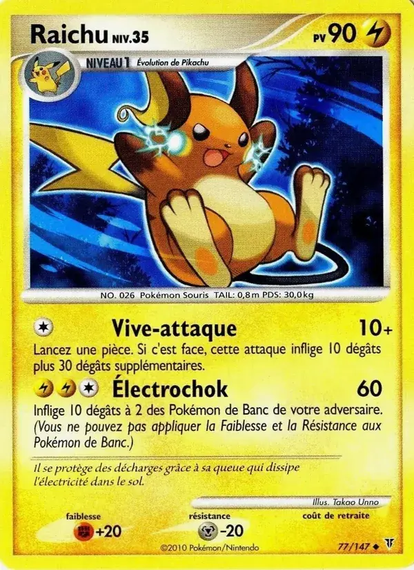 Raichu - 77/162 - Vainqueurs Suprêmes
