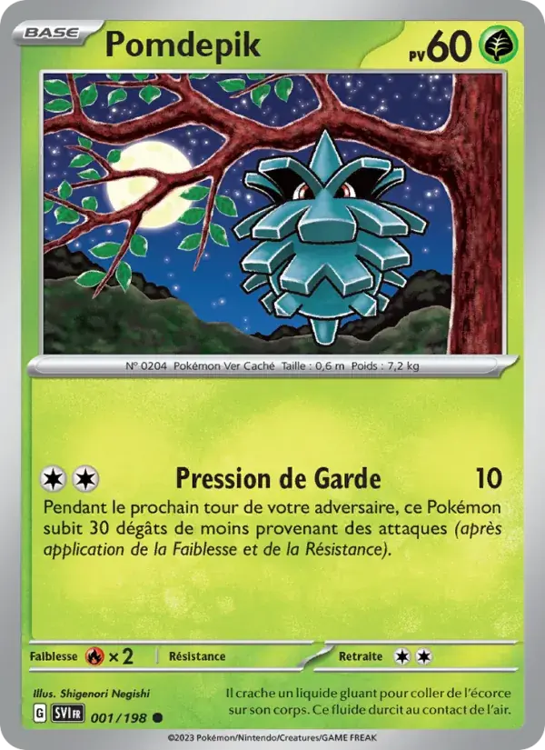 Pomdepik - 001/258 - Écarlate et Violet