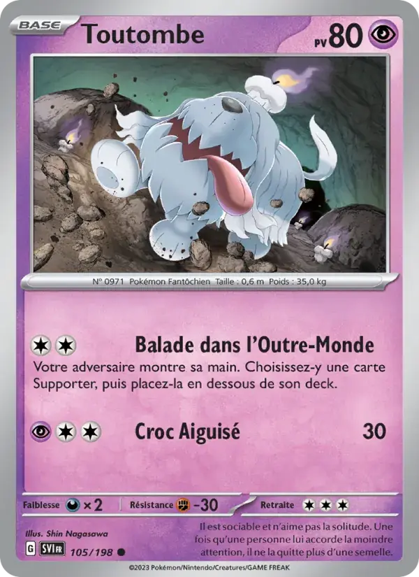 Toutombe - 105/258 - Écarlate et Violet