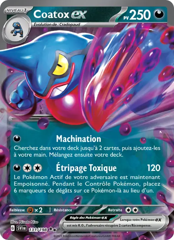 Coatox-ex - 131/258 - Écarlate et Violet