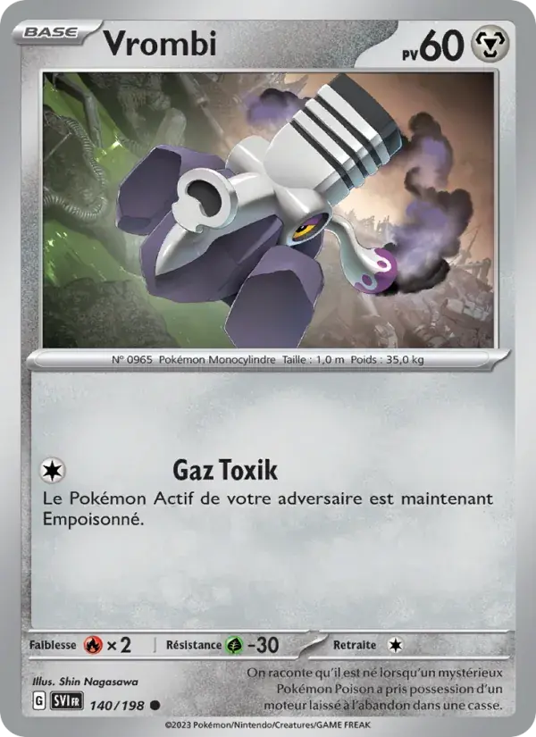Vrombi - 140/258 - Écarlate et Violet