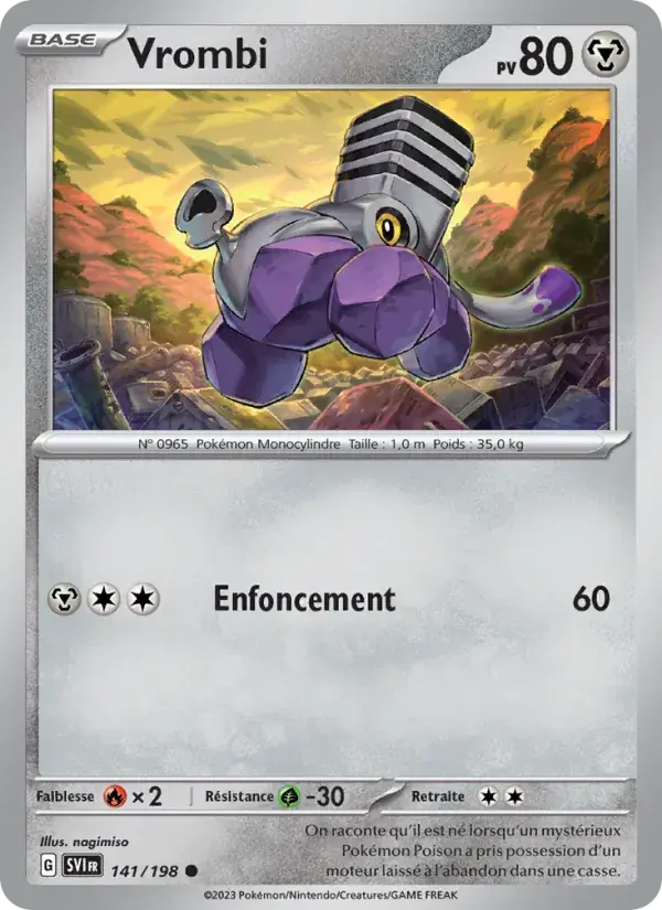 Vrombi - 141/258 - Écarlate et Violet