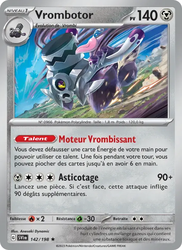 Vrombotor - 142/258 - Écarlate et Violet