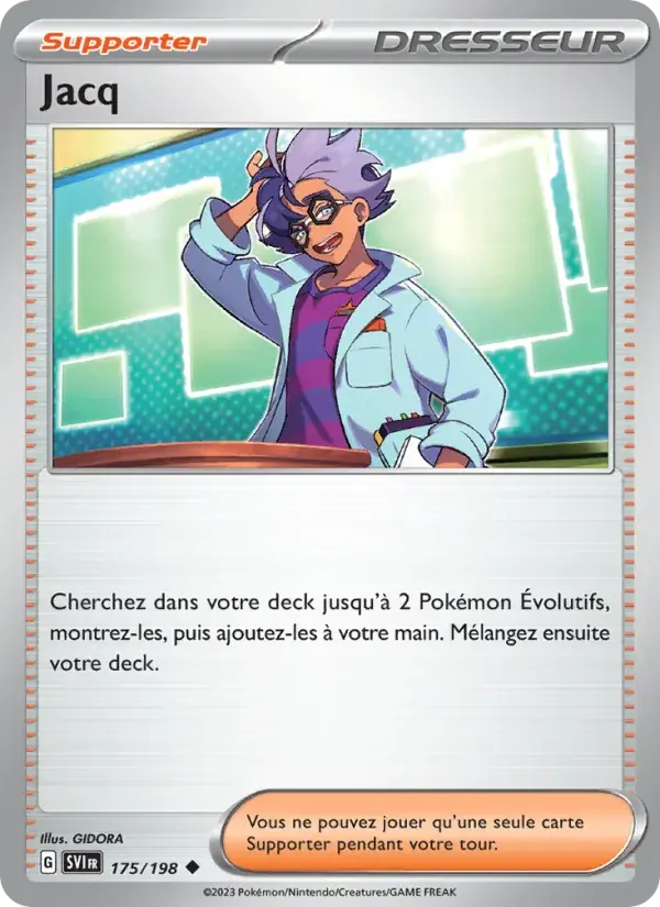 Jacq - 175/258 - Écarlate et Violet