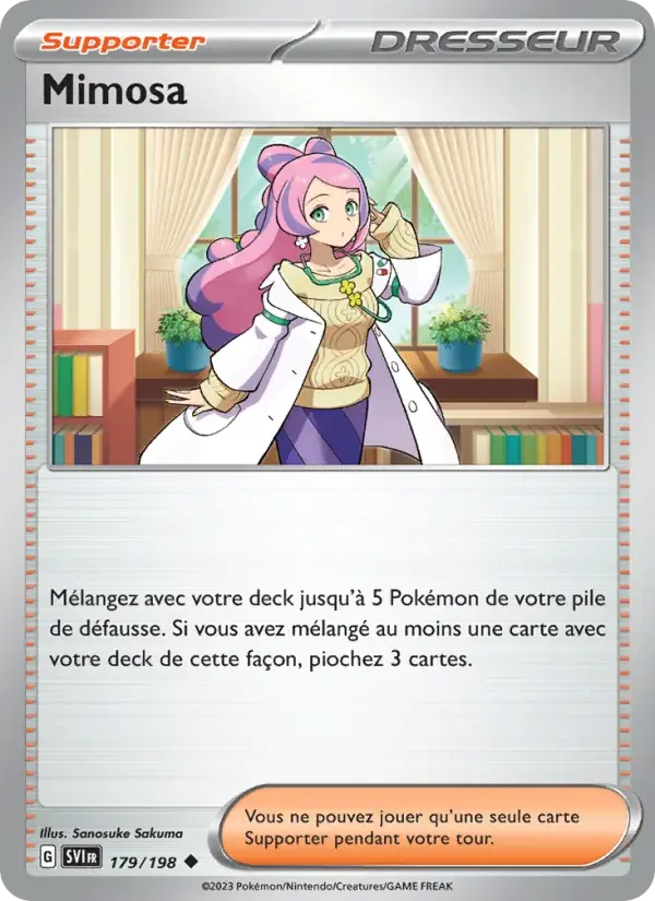 Mimosa - 179/258 - Écarlate et Violet
