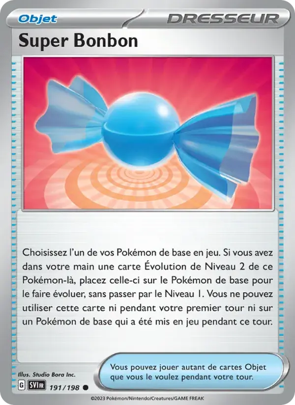 Super Bonbon - 191/258 - Écarlate et Violet