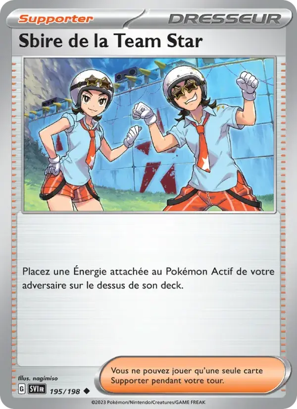 Sbire de la Team Star - 195/258 - Écarlate et Violet