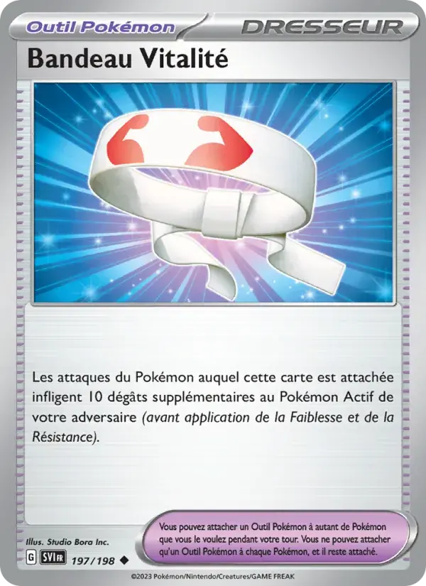 Bandeau Vitalité - 197/258 - Écarlate et Violet