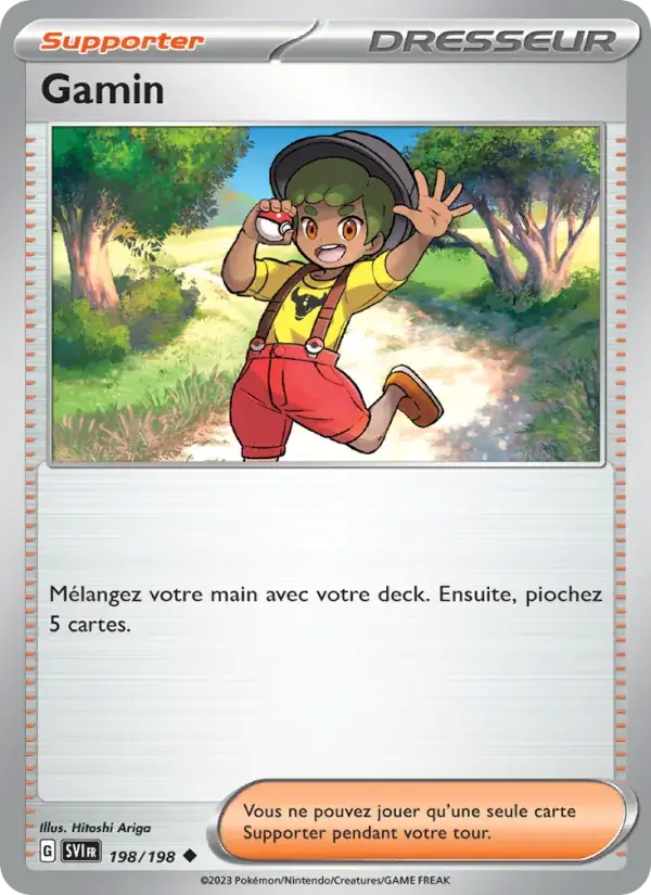 Gamin - 198/258 - Écarlate et Violet